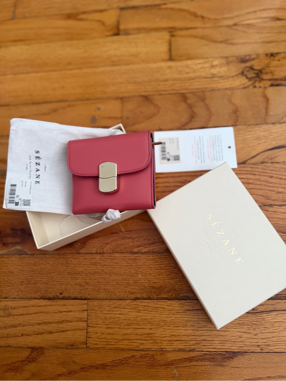 Sezane Wallet in EUC